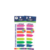 BLOCO ADESIVO OFFSTICK SETA 7X20FLS